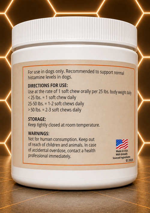 317 Canine Health Allergy Soft Chews | Seasonal Allergy & Support for Dogs - Approximately 60 Chews