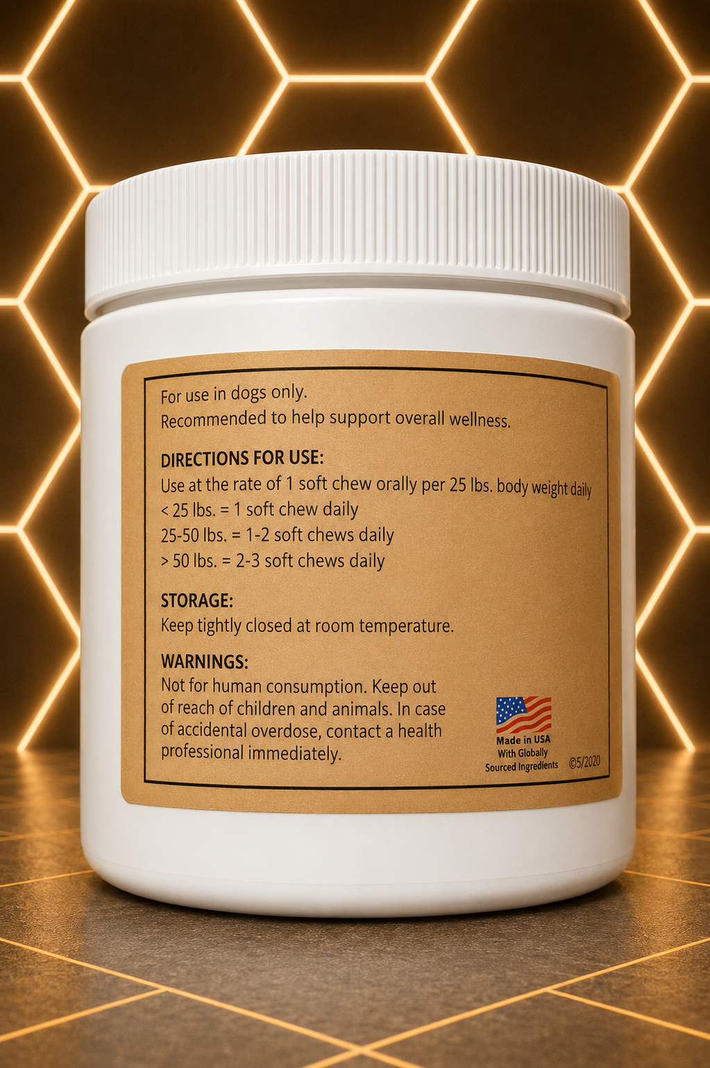 317 Canine Health Soft Chews | Daily Multivitamin for Dogs - 60 Chews